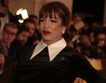 Lizy Tagliani, en la entrega