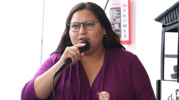 La senadora de Morena, Citlalli