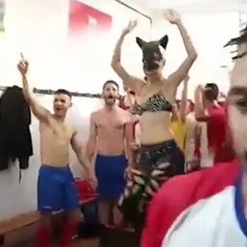 Un club de España celebró