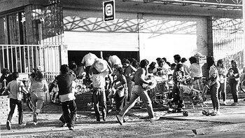 Saqueos a supermercados en 1989