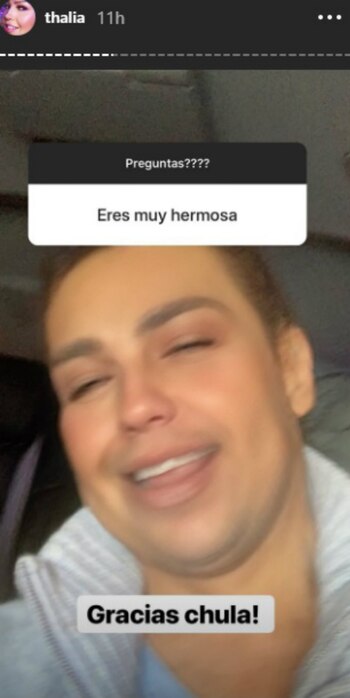 Así se ve Thalía transformada