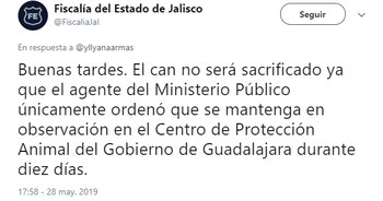 La Fiscalía de Jalisco desmintió