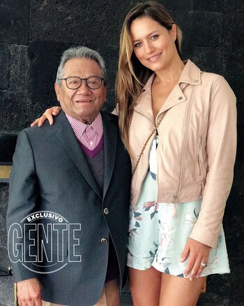 Junto a Armando Manzanero con