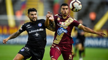 Argentinos Juniors eliminó a Deportes Tolima en Colombia y se clasificó a los octavos de final de la Copa Sudamericana (AFP)