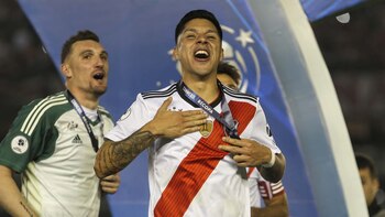 Franco Armani y Enzo Pérez