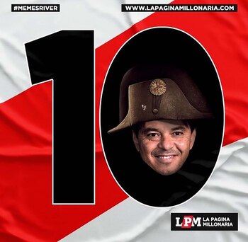 “Napoleón” Gallardo, y sus diez