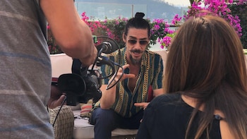 El actor habló de su proceso para interpretar a Hernán Cortés Foto: cortesía.