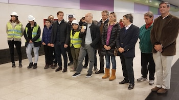 Horacio Rodríguez Larreta tras recorrer