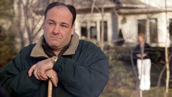 Tony Soprano con su casa