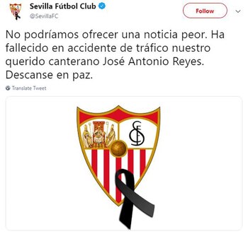 La publicación del Sevilla Fútbol