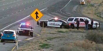 La escena del crimen donde