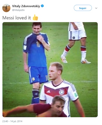 El tuit de Vitaly luego