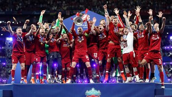 Liverpool levantó la Champions League