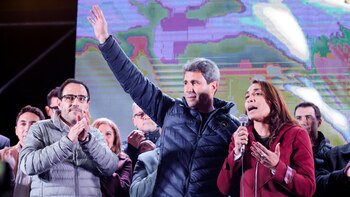 Sergio Uñac en su cierre