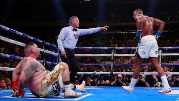 Joshua había derribado primero a