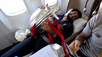 Mohamed Salah, autor del primer