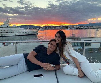 Ximena y su esposo, Juan