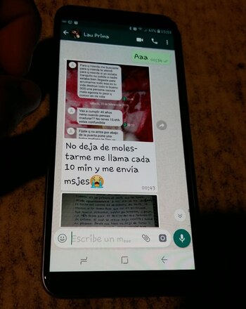 El mensaje que envió Laura