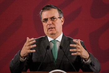 Marcelo Ebrard, secretario de Relaciones