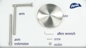 El soporte para el rollo