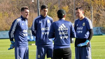 Andrada se sumó al plantel