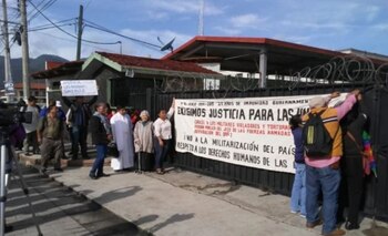 Las tres indígenas eran menores