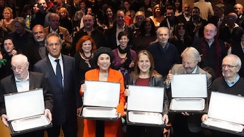 Pepe Soriano, Daniel Scioli, Graciela