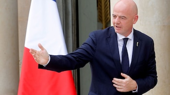 Gianni Infantino está en contra del proyecto impulsado por los clubes (Reuters)