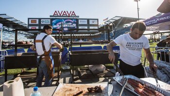 Matías Almeyda hizo un asado