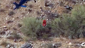 Pudieron trasladar a la mujer