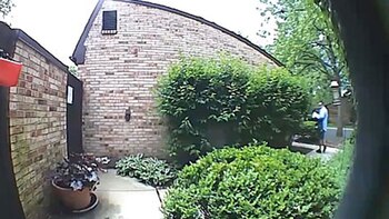 Después de rociar el gas