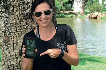 Fabiana Hasbani, la runner de 53 años creadora de Empower Run Girls.