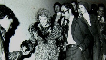 En 1976 la actriz viajó