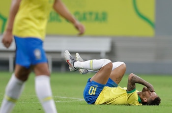 Neymar, de la selección de
