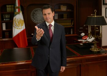 En abril de 2017, presidente, Enrique Peña Nieto, uso la misma frase: “No hay chile que les embone” (Foto: Cuartoscuro)