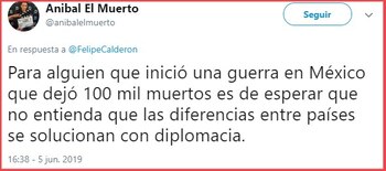 En redes sociales, los internautas tundieron al Calderón por su solución a los aranceles (Foto: Twitter)