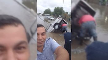 El policía identificado como Alejandro “N” será sancionado por su comportamiento inadecuado Foto: Especial)