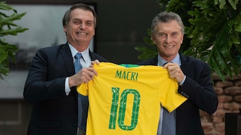 Bolsonaro le regaló a Macri