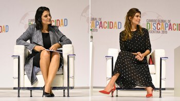 Duelo de estilos de Juliana Awada versus Michelle Bolsonaro en la Cumbre Global de Discapacidad 2019