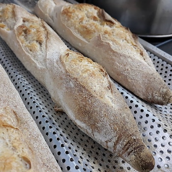 En las preparaciones de pan,