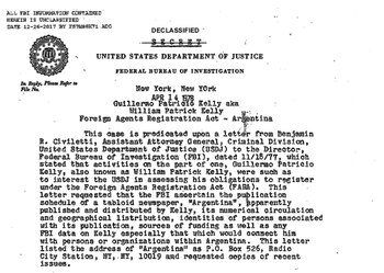 El Departamento de Justicia pidió