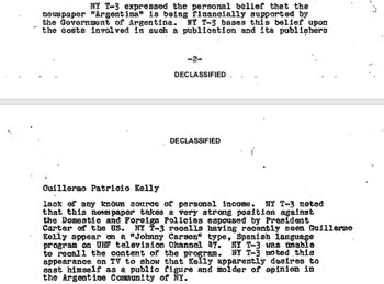 Kelly intentó influir la opinión