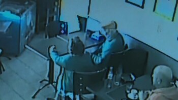 La cámara de seguridad del