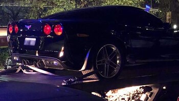 El Chevrolet Corvette a nombre