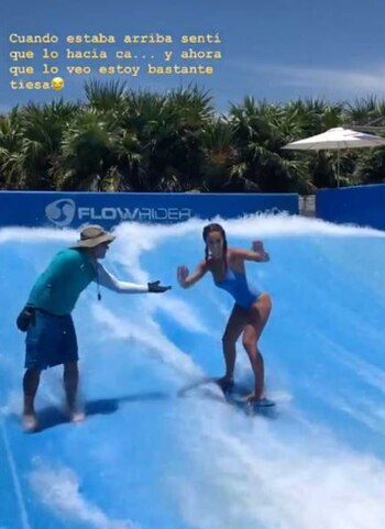 La presentadora tomó clases de