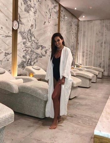 Además pudo relajarse a solas