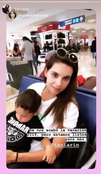 Tania Rincón informó que sus