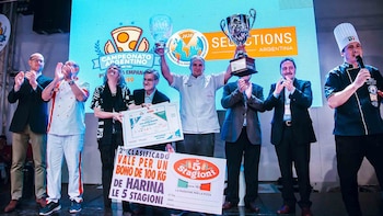 Maximiliano Mieres es maestro pizzero