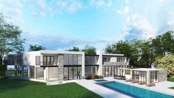 La parte trasera de la