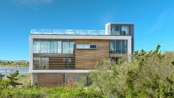 Con muelle para bajar a